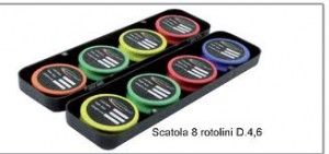 Držači predveza MAVER Scatole Rotolini kutija sa 8 komada